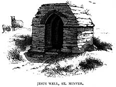 [Illustration: Jesus Well at St. Minver.]