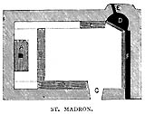 [Illustration: St. Madron (plan of well)]
